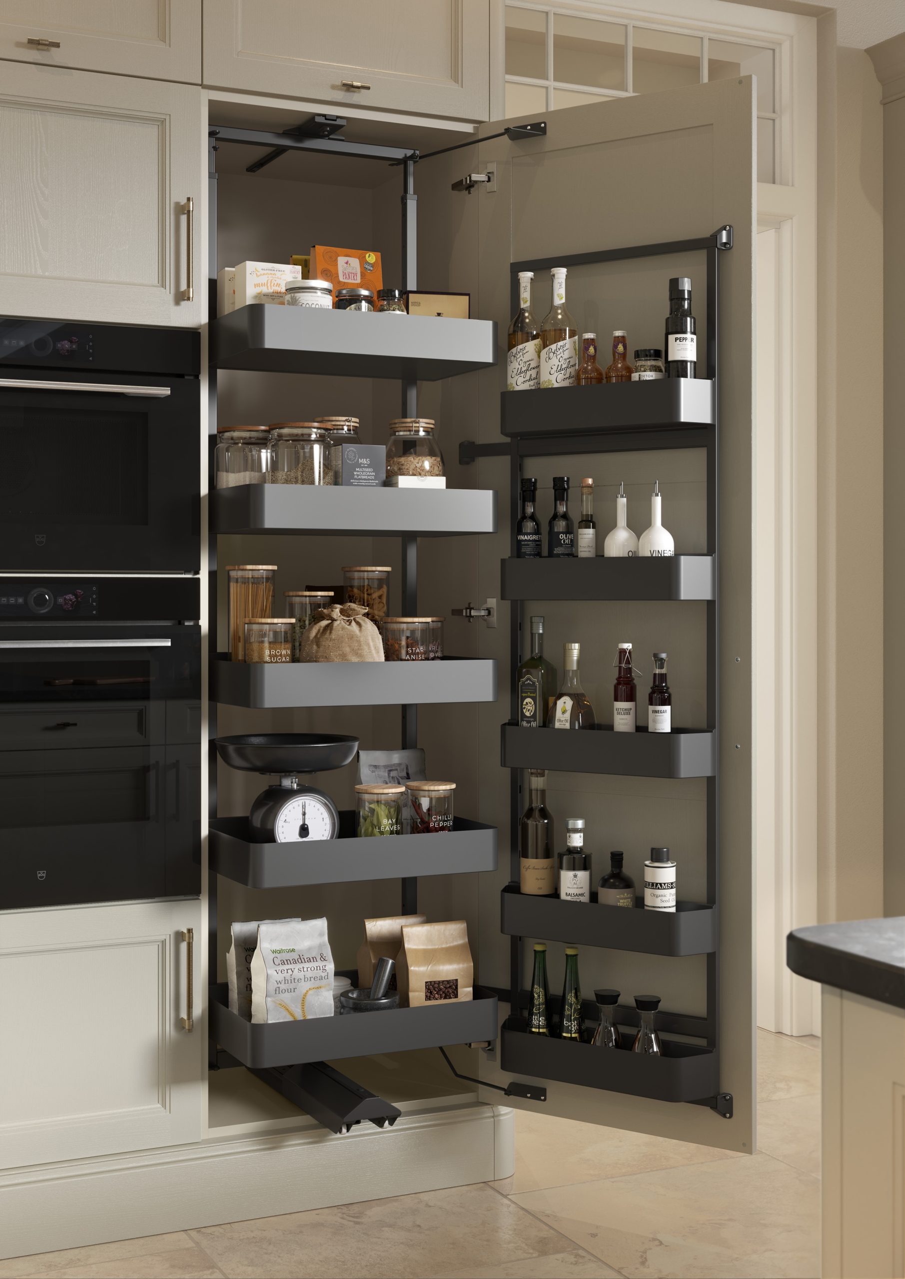 Lianna Stone and Cannon Black Shaker Door 02